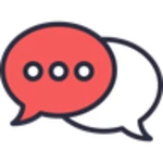 random stranger chatr android application logo